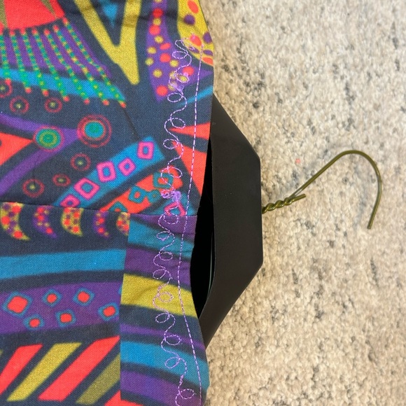 DIY (I think) crazy fun L galactic cotton jacket in EUC no filters.BRIGHT!! FUN! - Picture 14 of 16